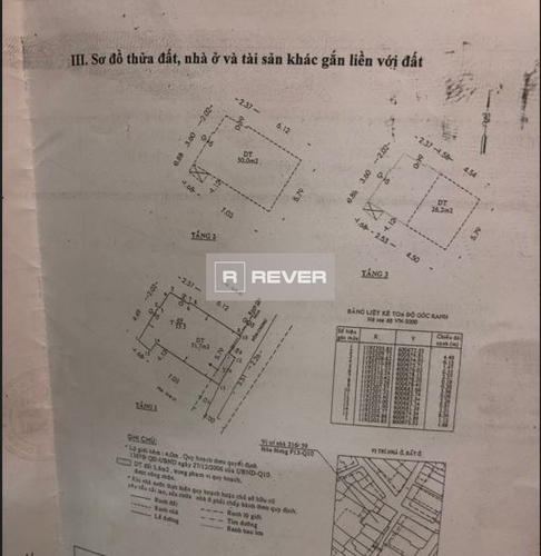  Nhà phố có cửa hướng Đông Nam mát mẻ, diện tích đất 55.5m2 rộng thoáng.