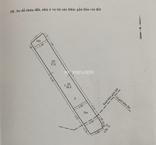  Nhà phố Đường Bến Bình Đông 1 tầng diện tích 86.9m² pháp lý sổ hồng