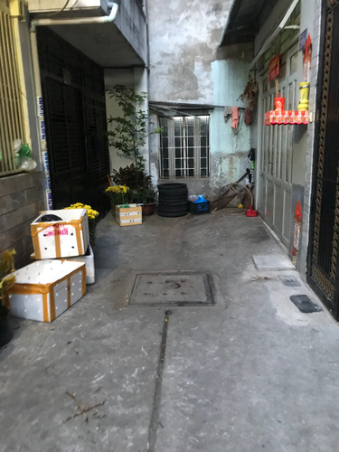 Nhà phố Quận Tân Phú Nhà phố thiets kế 1 trệt, 1 lầu cửa hướng Đông Bắc thoáng mát.