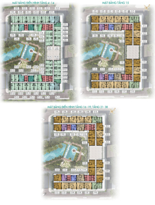  Căn hộ Lavita Thuận An không có nội thất diện tích 70m².