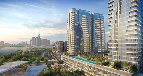 Căn hộ The Metropole Thủ Thiêm, Quận 2 Căn hộ The Metropole Thủ Thiêm nội thất cơ bản diện tích 72m²