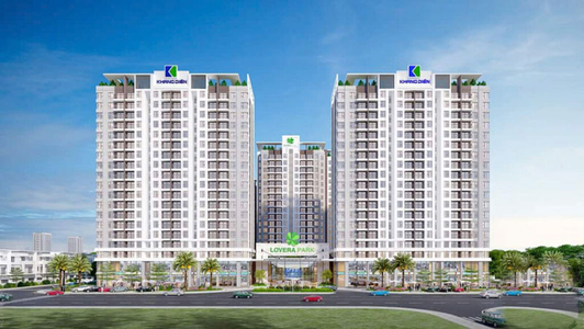 Căn hộ Lovera Vista, Huyện Bình Chánh Căn hộ Lovera Vista không có nội thất diện tích 65m²
