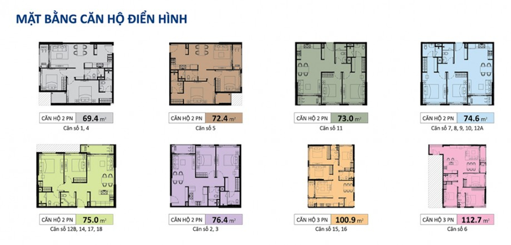  Căn hộ Kingston Residence hướng ban công đông nam đầy đủ nội thất diện tích 70m²