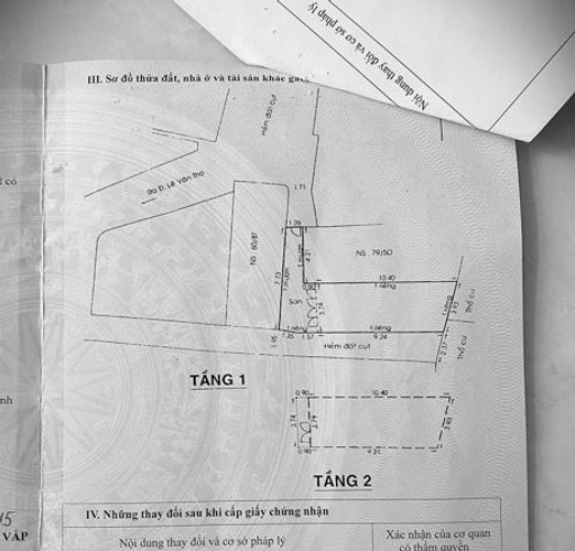 Nhà phố Quận Gò Vấp Nhà phố thiết kế 2 tầng diện tích 53m2, cửa hướng Bắc mát mẻ.