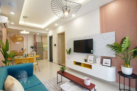  Căn hộ New Galaxy hướng ban công tây bắc không có nội thất diện tích 62.77m²