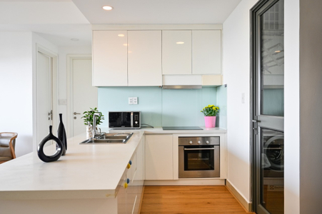 Căn hộ Masteri Thảo Điền, Quận 2 Căn hộ Masteri Thảo Điền tầng 38, bàn giao đầy đủ nội thất.