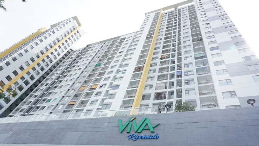 Căn hộ Viva Riverside, Quận 6 Căn hộ Viva Riverside tầng thấp diện tích 76m2, đầy đủ nội thất.