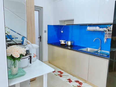 Căn hộ Lux Garden, Quận 7 Căn hộ Lux Garden diện tích 57m2, có 28m2 sân vườn.