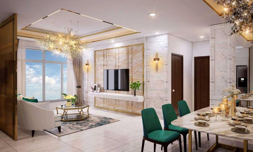 Căn hộ Opal Skyline, Thuận An Căn hộ Opal Skyline thiết kế hiện đại, nội thất cơ bản.