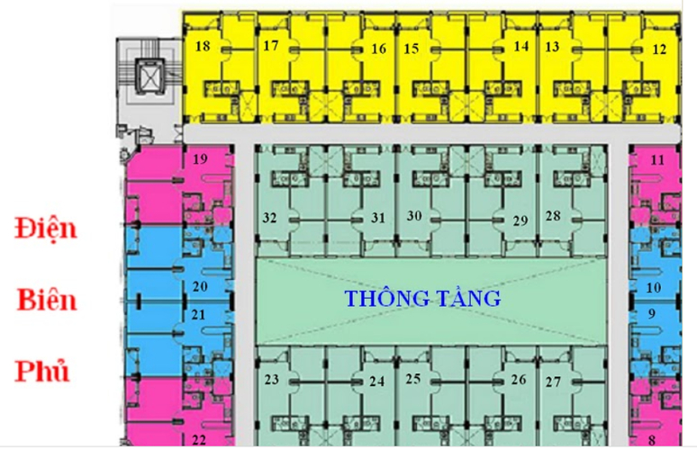  Căn hộ Chung cư B1 Trường Sa tầng 8, view Landmark 81 tuyệt đẹp.