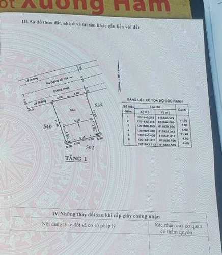  Đất nền hẻm xe hơi rộng 8m đường Số 154, diện tích 105.8m2.