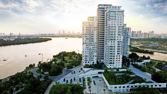  Căn hộ Diamond Island - Đảo Kim Cương hướng ban công đông nam nội thất cơ bản diện tích 80.1m²