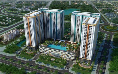 Căn hộ Lexington Residence, Quận 2 Căn hộ có 3 phòng ngủ Lexington Residence tầng 14, view hồ bơi.