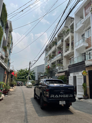 Nhà phố Quận Gò Vấp Nhà phố thiết kế 1 trệt, 2 lầu và sân thượng, diện tích 56.6m2.