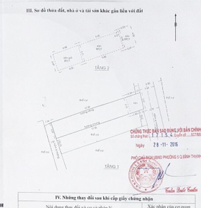 nhà phố đường Nơ Trang Long Bình Thạnh Nhà hẻm Nơ Trang Long, Bình Thạnh, sổ hồng, cách chợ Bà Chiểu 800m