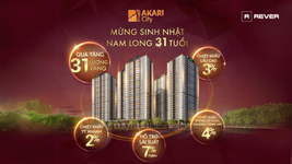 Sự kiện bán hàng đặc biệt: Mừng 31 năm thành lập Nam Long, 31 lượng vàng trao tay