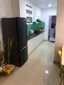 phòng bếp căn hộ Topaz City Căn hộ Topaz City tầng 25, thiết kế 2 phòng ngủ rộng thoáng.