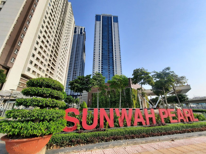 Căn hộ Sunwah Pearl , Quận Bình Thạnh Căn hộ Sunwah Pearl 2PN, ban công hướng Đông Nam thoáng mát