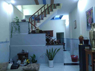 Nhà phố Quận 12 Nhà phố diện tích 65m2 thiết kế 2 tầng đúc chắc chắn, khu dân cư hiện hữu.