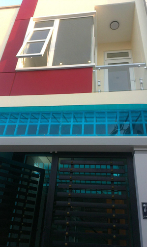 Nhà phố Quận Thủ Đức Nhà thiết kế 1 trệt, 1 lầu diện tích 59.2m2, hẻm rộng 3m.