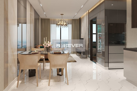  Căn hộ Opal Skyline 2 phòng ngủ, không có nội thất