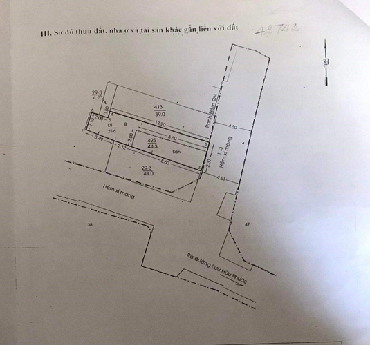 Nhà phố Quận 8 Nhà phố thiết kế 1 trệt, 1 lầu diện tích 44.3m2, khu dân cư sầm uất.