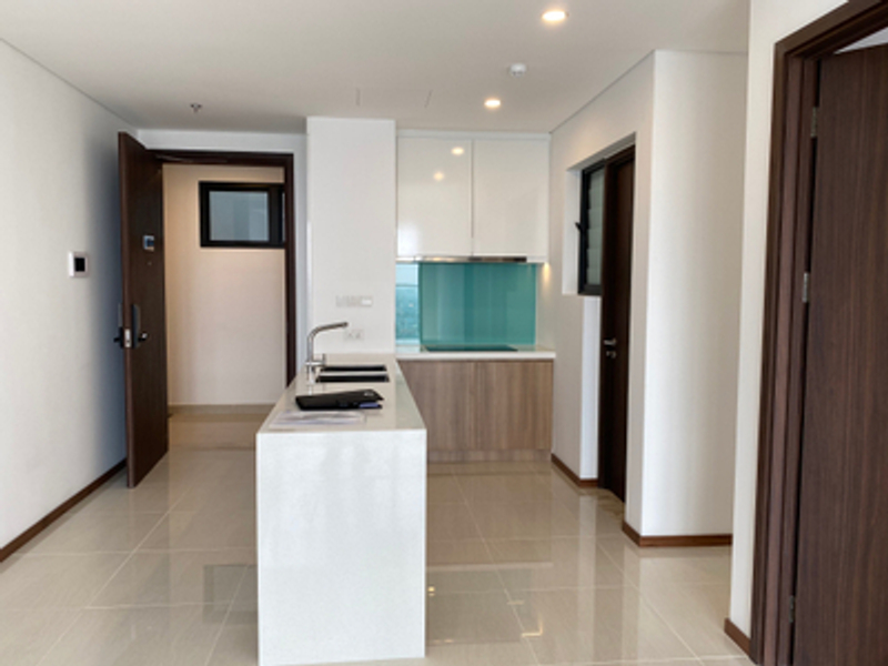 Căn hộ One Verandah nội thất cơ bản, tiện ích đa dạng.