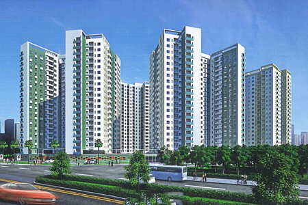 Căn hộ Tecco Town, Quận Bình Tân Căn hộ Tecco Town tầng 12 thiết kế hiện đại, bàn giao đầy đủ nội thất.