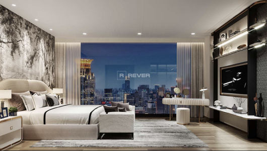  Căn hộ The Metropole Thủ Thiêm hướng ban công tây nam đầy đủ nội thất diện tích 120.31m².