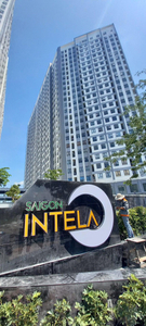  Căn hộ Saigon Intela hướng ban công tây nam nội thất cơ bản diện tích 53.37m²