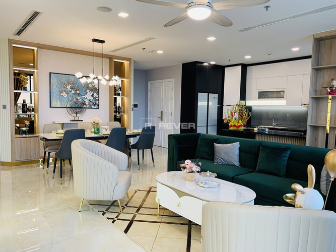  Căn hộ Vinhomes Golden River đầy đủ nội thất diện tích 121.8m²