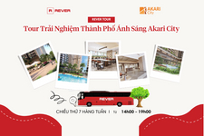 Ngắm nhìn Thành phố Ánh sáng Akari City lung linh về đêm với Rever Tour
