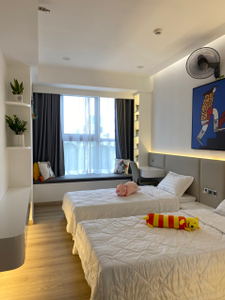 phòng ngủ căn hộ Phú Mỹ Hưng Midtown Căn hộ cao cấp Phú Mỹ Hưng Midtown tầng 5 diện tích 110m2.