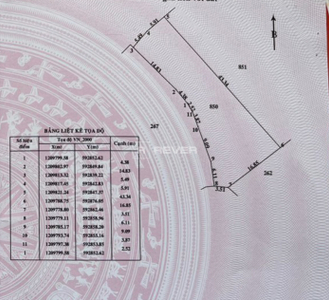  Đất nền Đường Nguyễn Kim Cương diện tích 544.1m² pháp lý sổ hồng.