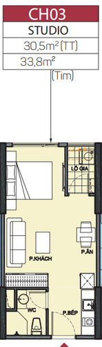 Studio Vinhomes Grand Park, Quận 9 Studio Vinhomes Grand Park thiết kế hiện đại, bàn giao không nội thất.