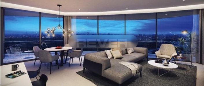 Căn hộ City Garden, Quận Bình Thạnh Căn hộ City Garden tầng cao view đón gió mát, đầy đủ nội thất.