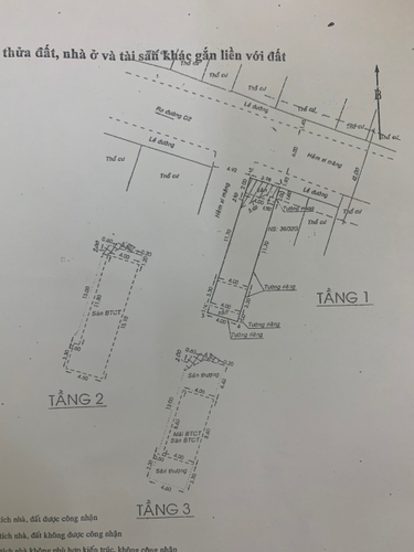 Nhà phố Quận Bình Thạnh Nhà phố thiết kế 1 trệt, 2 lầu cửa hướng Đông Bắc mát mẻ.