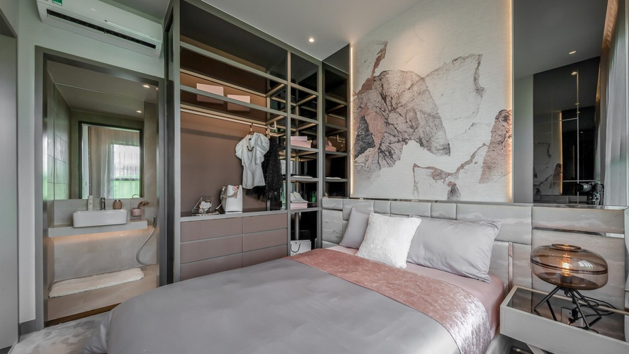  Căn hộ Westgate hướng ban công bắc không có nội thất diện tích 59m²