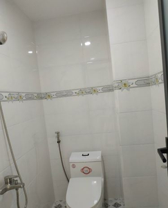 Nhà phố Quận 12 Nhà phố thiết kế 1 trệt, 1 lửng và 2 lầu, diện tích nhà 74.4m2.