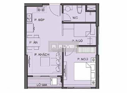  Căn hộ Vinhomes Grand Park không có nội thất diện tích 46.9m²