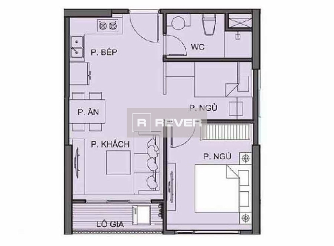  Căn hộ Vinhomes Grand Park không có nội thất diện tích 46.9m²