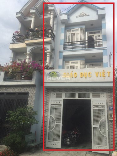 Nhà phố Quận 12 Nhà phố có cửa hướng Đông mát mẻ, diện tích 60m2 khu dân cư hiện hữu.