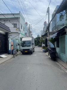 Nhà phố Quận Bình Tân Nhà phố thiết kế 1 trệt, 2 lầu diện tích 41.8m2, khu vực dân cư hiện hữu.