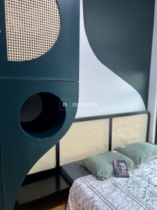  Căn hộ Feliz en Vista hướng ban công đông bắc đầy đủ nội thất diện tích 57.77m².