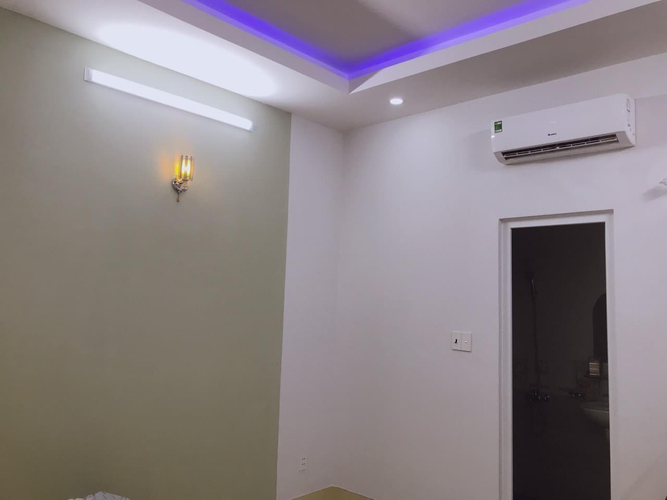 Nhà phố Quận 12 Nhà phố thiết kế 1 trệt, 3 lầu diện tích 59.7m2, cửa hướng Đông Bắc.