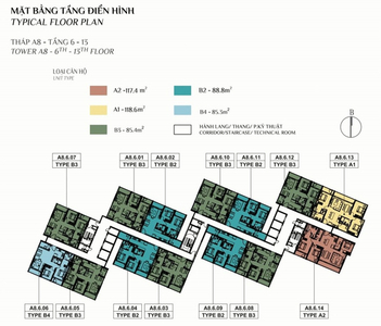 Căn hộ Diamond Alnata Plus, Quận Tân Phú Căn hộ Diamond Alnata Plus tâng thấp, tiện di huyển.