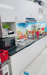 Phòng bếp căn hộ Topaz City Căn hộ Topaz City hướng ban công tây bắc không có nội thất diện tích 70m²