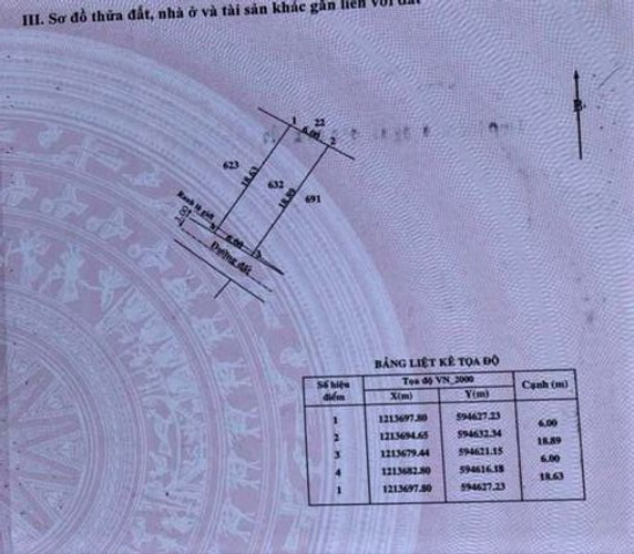 Đất nền Huyện Củ Chi Đất nền diện tích 112.3m2 rộng thoáng, cạnh khu công nghiệp Đông Nam.