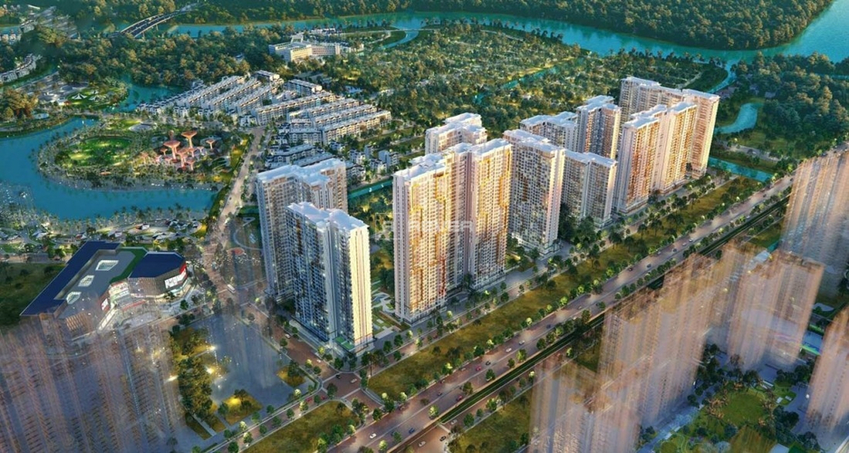  Căn hộ Masteri Centre Point không có nội thất diện tích 71m².