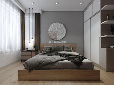  Căn hộ Kingdom 101 hướng ban công tây bắc nội thất cơ bản diện tích 78.17m².